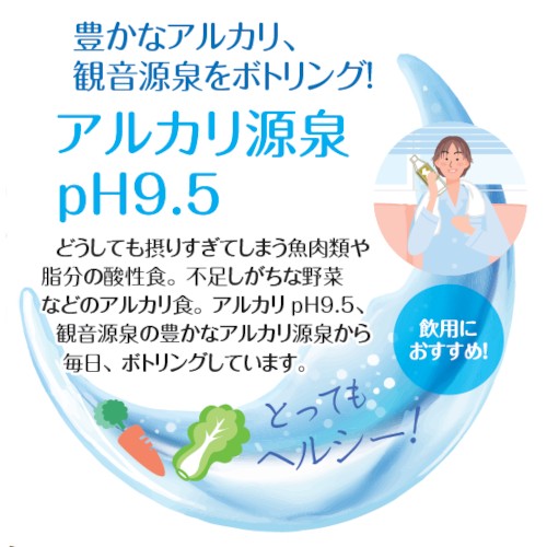 【滝野川自動車】飲む温泉 観音温泉350ml 30本入 商品画像(2)